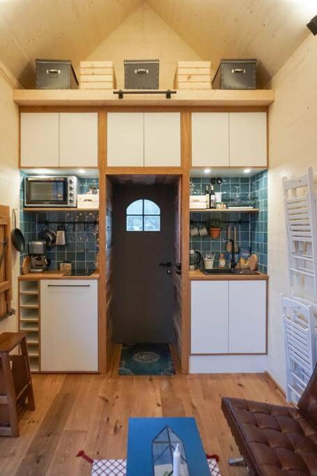הוילה Klipphausen Tiny Haus Auf Idyllischem Grundstueck Im Rittergut מראה חיצוני תמונה